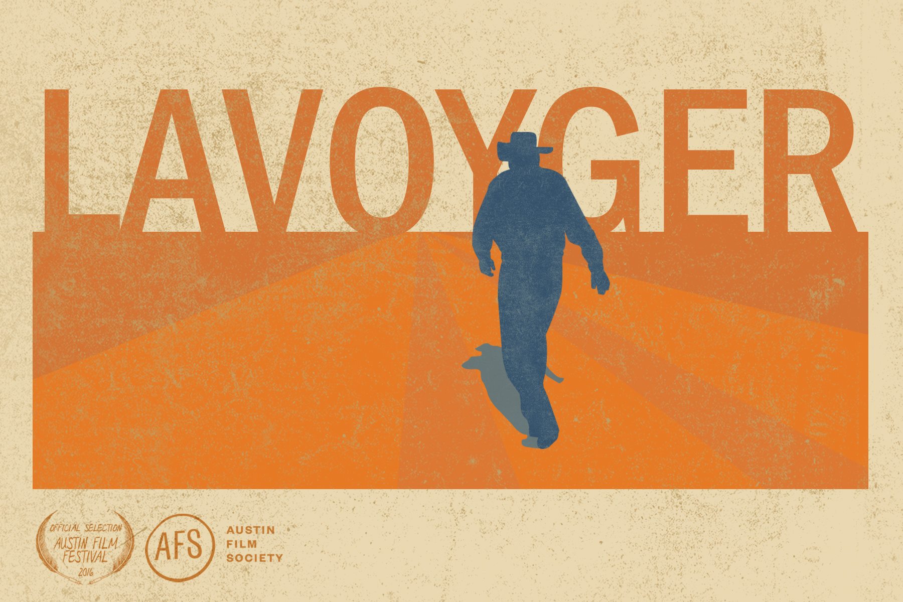 Cowboy Walking Lavoyger Movie Poster